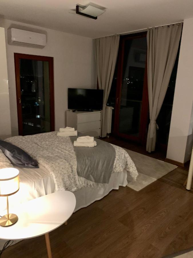 City View Wellness Apartment Swim&Steam&Relax Krakau Exterior foto